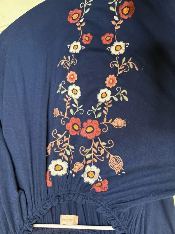 Altar'd State Embroidered Blouse Floral - Image 2