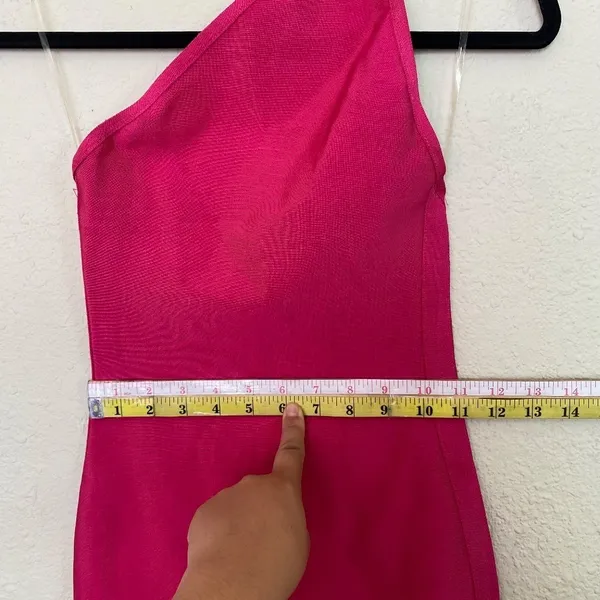 House of CB “Sasha” Hot Pink Midi Bandage Dress‎ NWOT size XS - Image 9