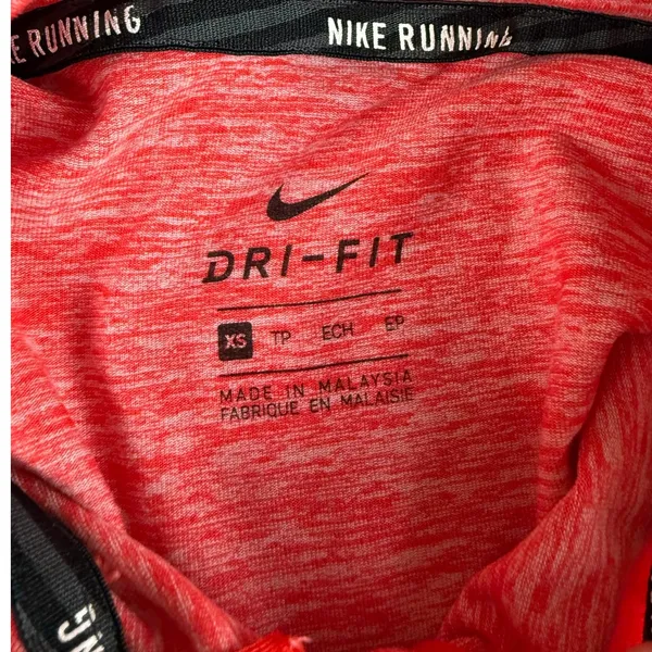 Nike Running Dri Fit Shirt 1/2 Zip Women’s XS Reflective Pullover - Image 3