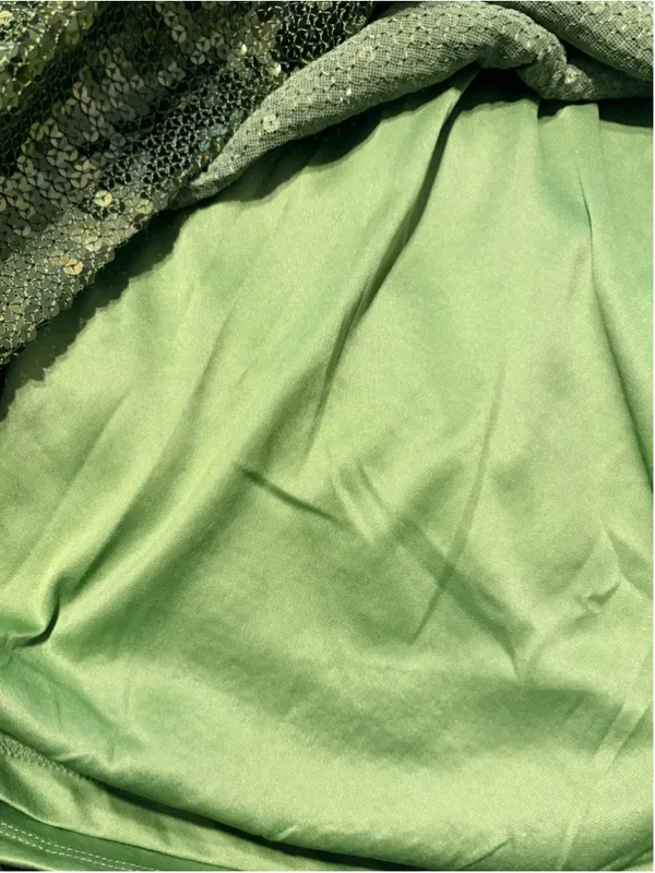 Scoop Women's Sequin Mini Dress with Ruffled Hem Size XL 16/18 (~20” PTP) NWT - Image 6