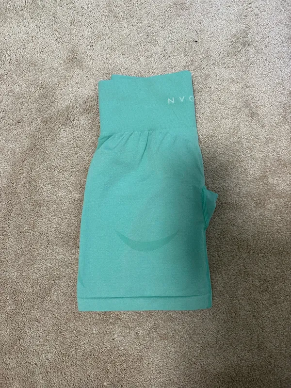 Teal NVGTN Shorts - Image 3