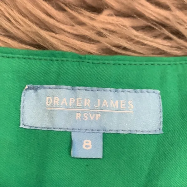 Draper James high rise embroidered eyelet shorts side zip lined 8 - Image 6