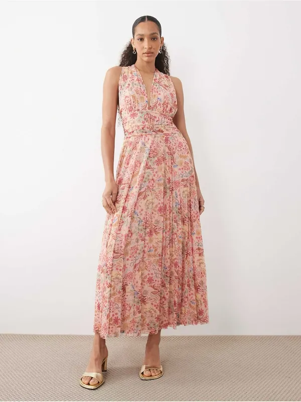 Abercrombie & Fitch A&F Giselle 5-in-1 Convertible Maxi Dress XLT Tall - Image 12