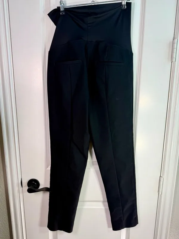 LOFT Marisa Maternity Black Pants Size 6M - Image 4