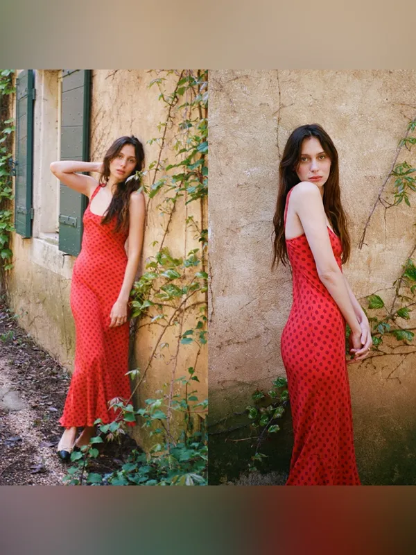 Réalisation Par Allegra Silk Maxi Dress Aura XS NWT - Image 12