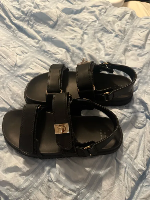 A New Day Sandals Black - Image 3