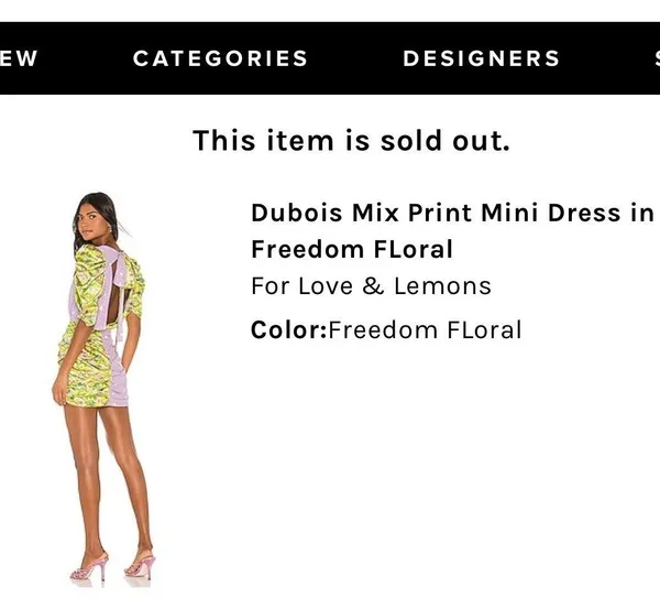 For Love & Lemons Dress - Image 9