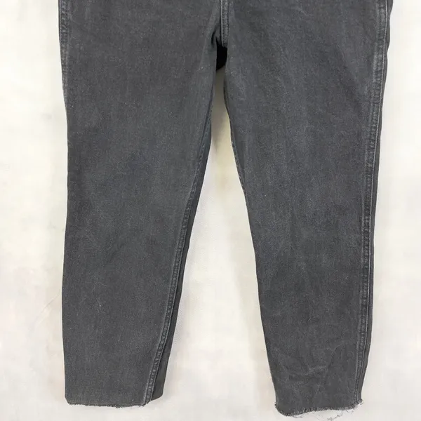 Hollister Mom Jeans Womens 27 Ultra High Rise Black Street 90s Retro Go See‎ - Image 5