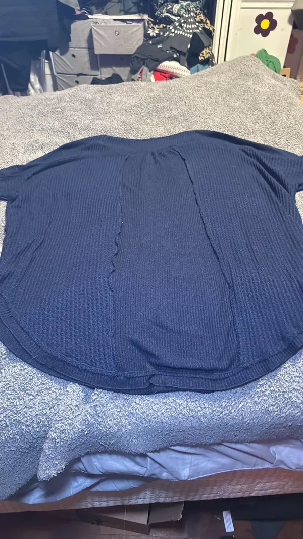Free People blue tunic size large - Image 6