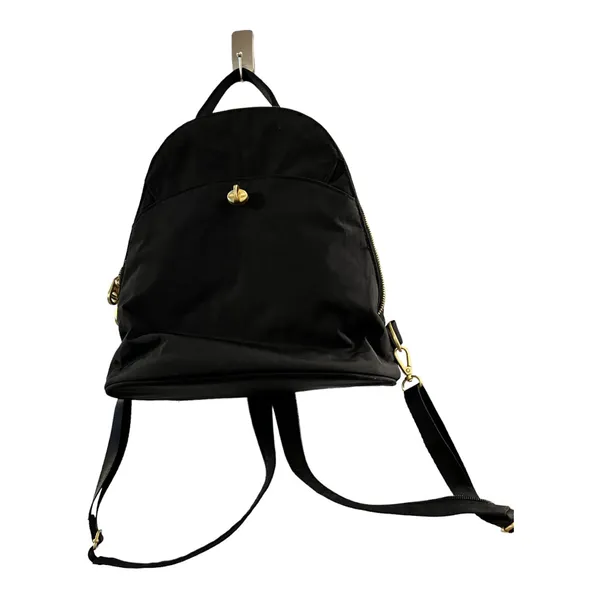 Bagatelle Black Nylon Backpack with Gold-Tone Hardware - Image 10