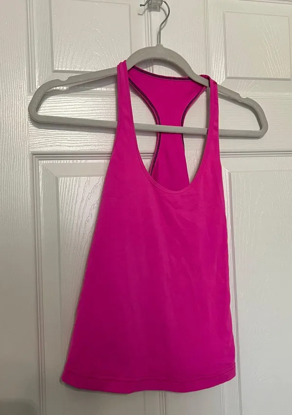 Lululemon Sonic Pink Crop Top - Image 2