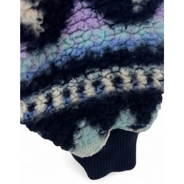 Aerie Sherpa Sweatshirt XS Polar Chic Nordic Print Cabincore‎ Chalet Ski Resort - Image 8