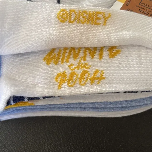 Disney Winnie the Pooh set of 3 Pairs of Socks - Image 5