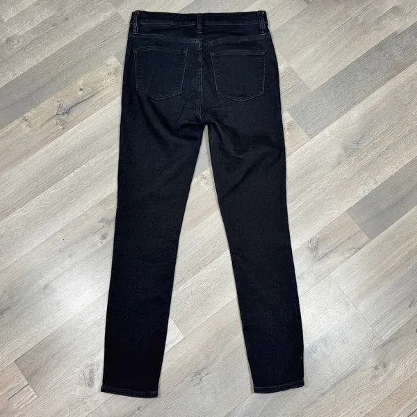 J. Crew High Rise Jegging Skinny Ankle Pants‎ Black 27 4 - Image 8