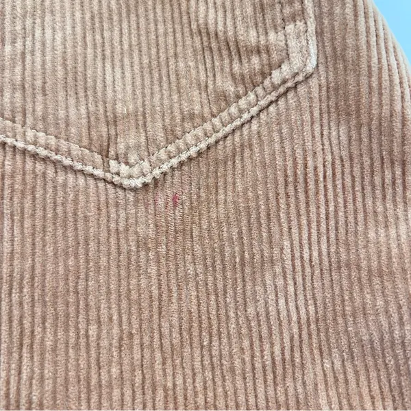 LOFT Women's Straight Corduroy High‎ Rise Pants Perfect Camel - Image 8