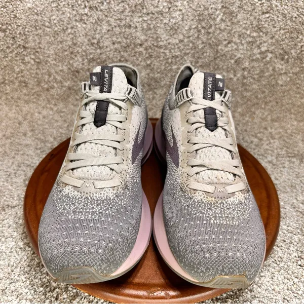 Brooks Women's Athletic Shoes - Gray and Pink - Image 2