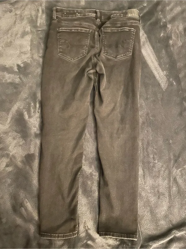 American Eagle Next Level Stretch Black Skinny Jeggings - Image 2