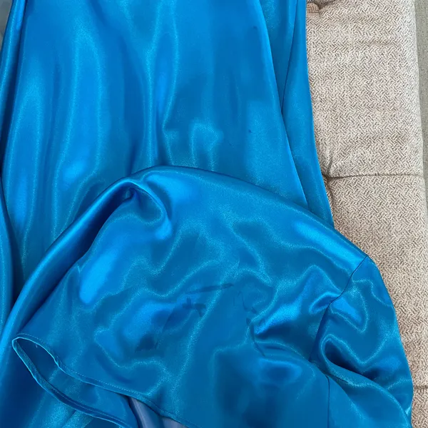 Faviana Blue formal maxi dress - Image 4