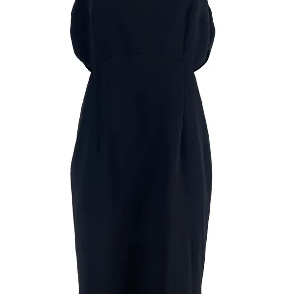 Jill Stuart Square Neck Waist Cut Out Evening Gown Maxi Dress Black Size 4 - Image 7