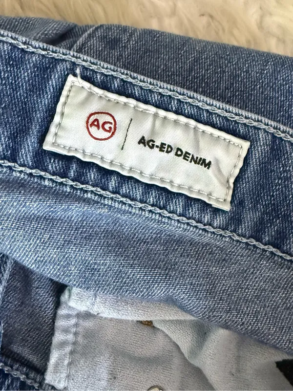 AG Adriano Goldschmied Ex-Boyfriend Slouchy Slim Jeans Size 30R - Image 6