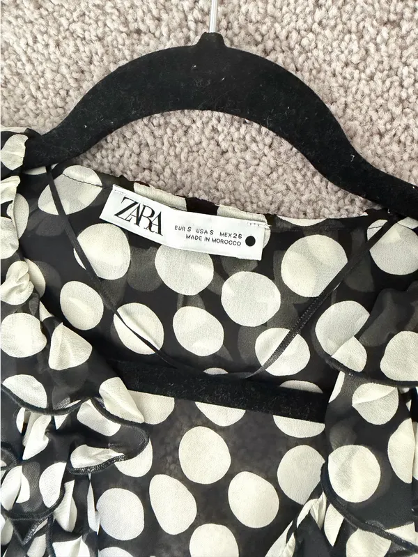 ZARA Polka dot blouse - Image 2