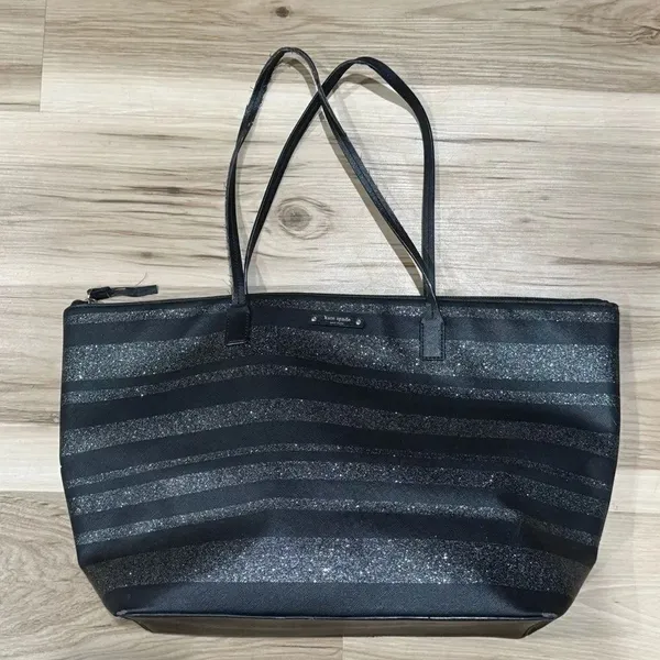 Kate Spade Haven Lane Large Hani Tote Glitter - Image 3