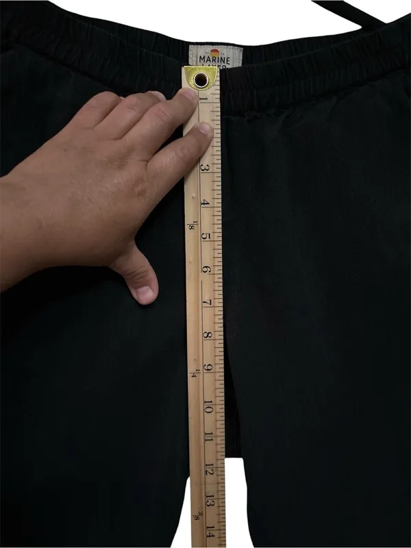 Marine Layer Allison Black Elastic-Waist Pants,Size S,97%Tencel,3%Spandex - Image 12