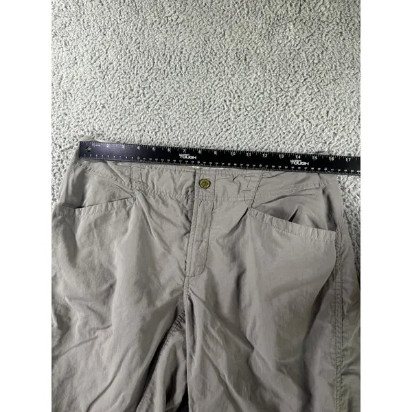 Mountain Hardwear Cargo Pants Women 10/32 Mid Rise Nylon Cinch‎ Outdoor Hiking - Image 3