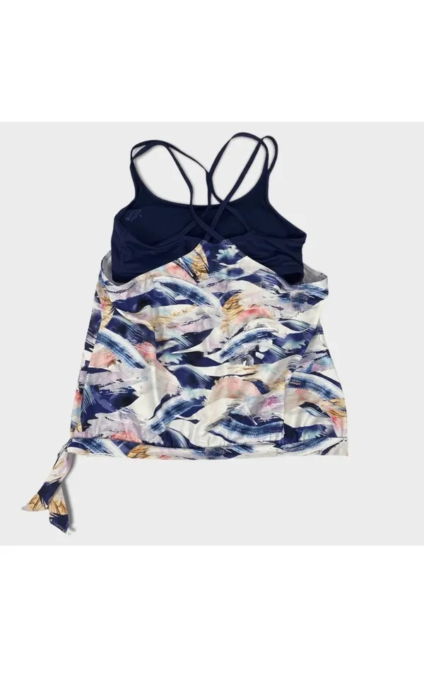 Athleta Vivid Side Tie Tankini Top - Image 5