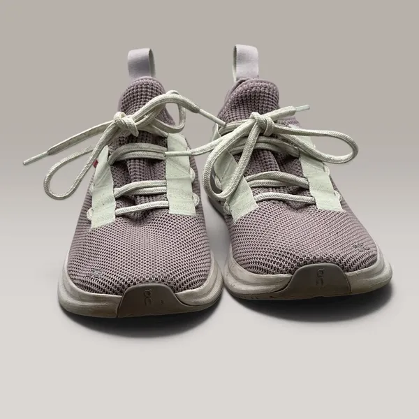 On Running Cloudnova Mauve White Women 8.5 Sneakers 76.98133 Low Top Mesh Shoe - Image 4