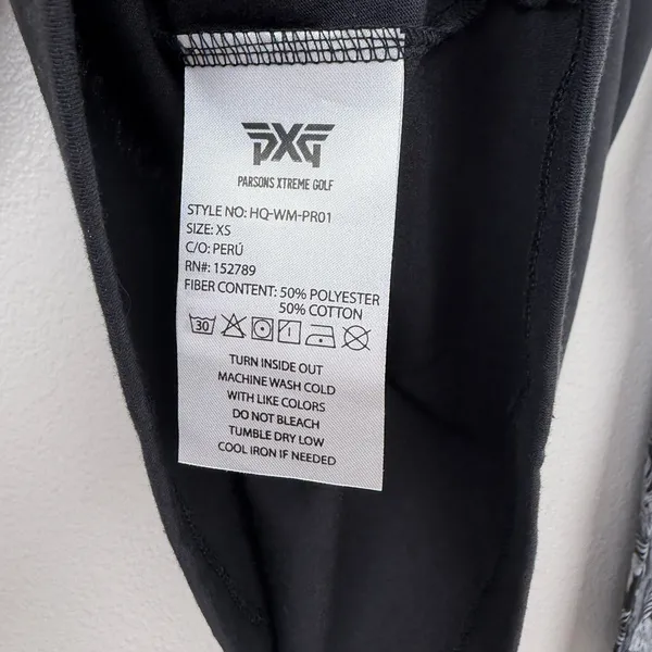 PXG Shirt Womens XS Black Floral Aloha Sleeve Raglan Crew Neck Golf Top Casual - Image 6