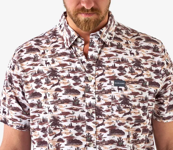 Burlebo Men’s Performance Button Up - Image 3