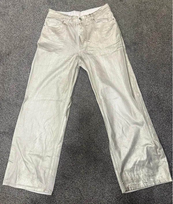 ZARA Jeans Wide-Leg High-Rise - Image 3