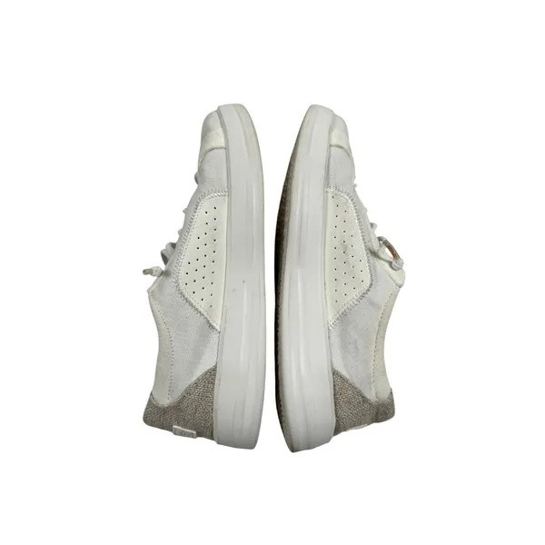 Hey Dude Karina Natural Coconut White Canvas Sneakers Womens 6 - Image 5
