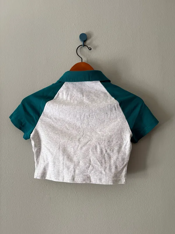 Cider Polo Cropped Top - Image 2