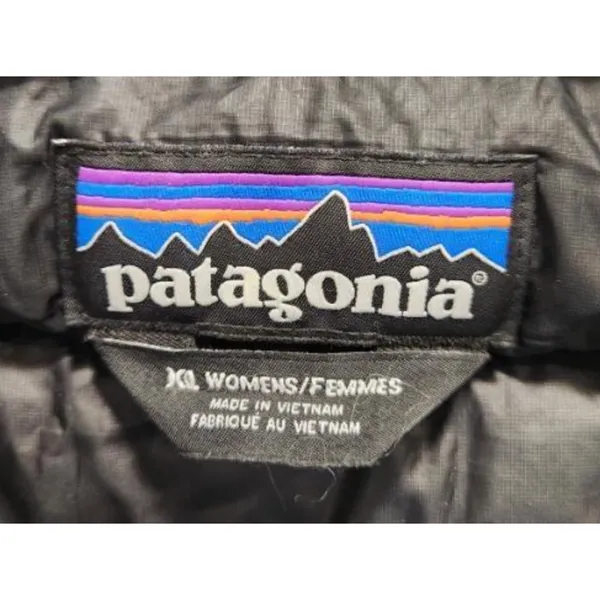 Patagonia Womens XL Down Sweater Vest Black 800 Fill Puffer Packable FA16 - Image 4