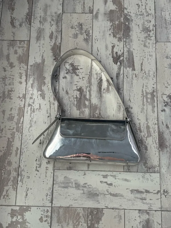 ZARA Silver Purse  - Image 3