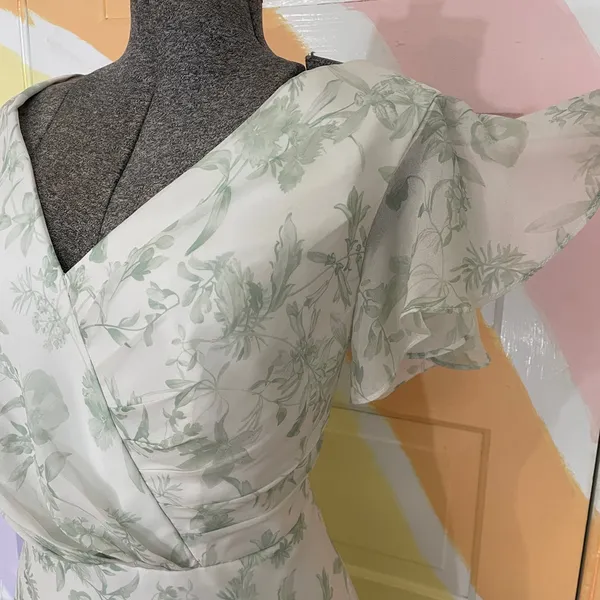 AW BRIDAL Verdant Wilds 05 Floral Megan Bridesmaid Formal Event Dress Sz 18 🧡🎀 - Image 7