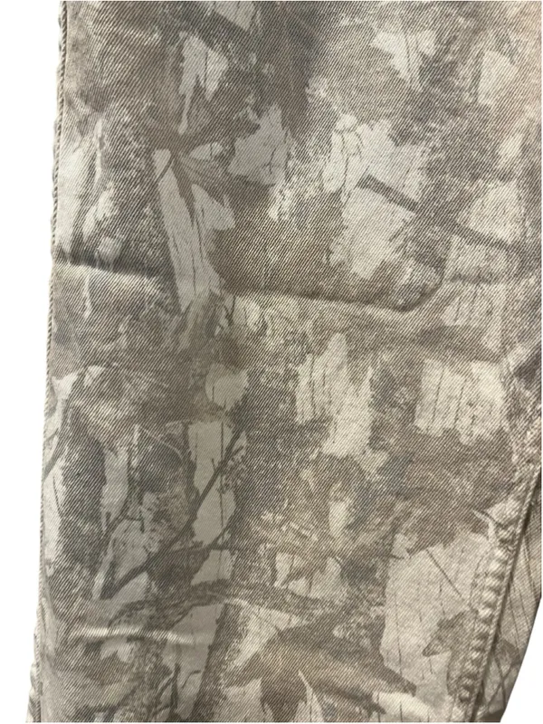 Hollister NWOT Low Rise Baggy Jeans Camo Real Tree Denim Y2K Size 2 26 Short - Image 6