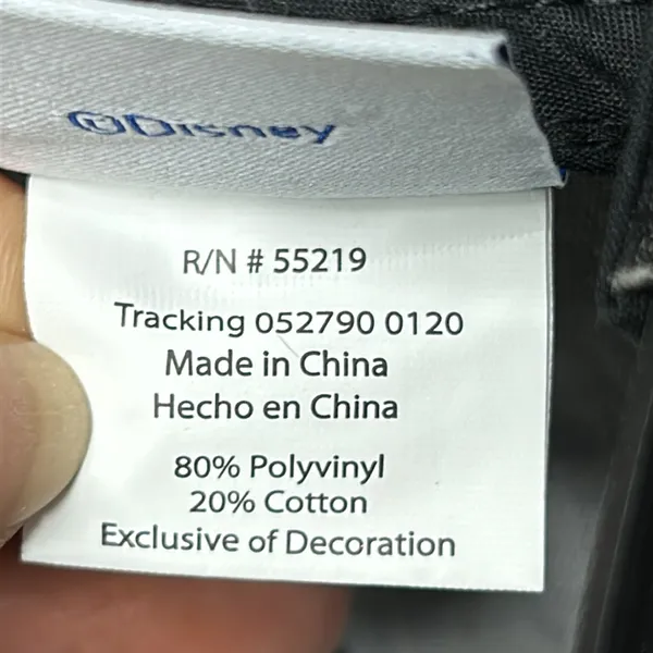 Disney Minnie Mouse Signature Glitter Cap 3D Ears and Bow Black Adult Size.NWT - Image 8