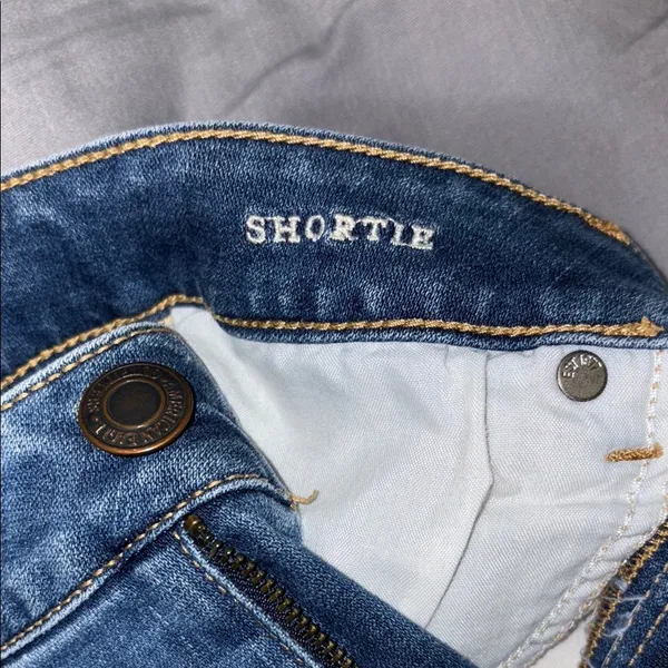 American Eagle Outfitters Shortie Jean Shorts - Image 4