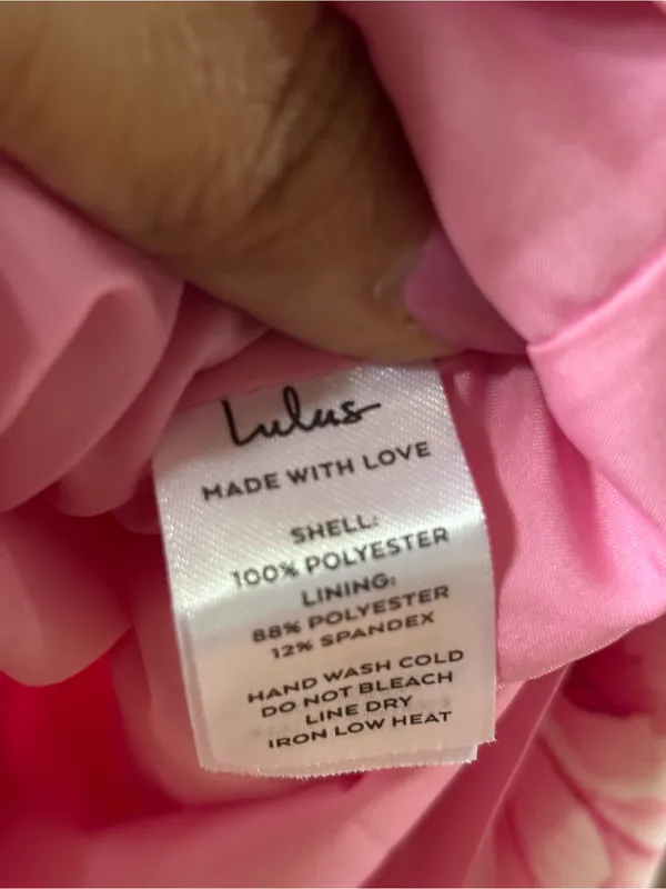 Lulu's Pink & Coral Floral One-Shoulder Midi Dress - Image 8