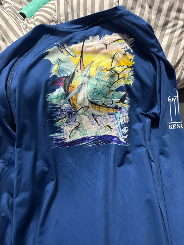 Guy Harvey fishing shirt - Image 2