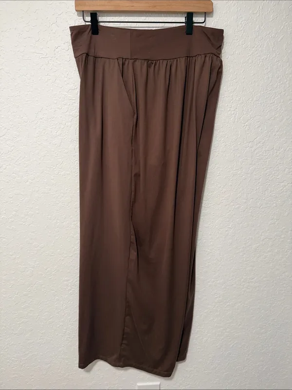 TORRID Wide Leg Brown Lounge Pants Size 1X - Image 12