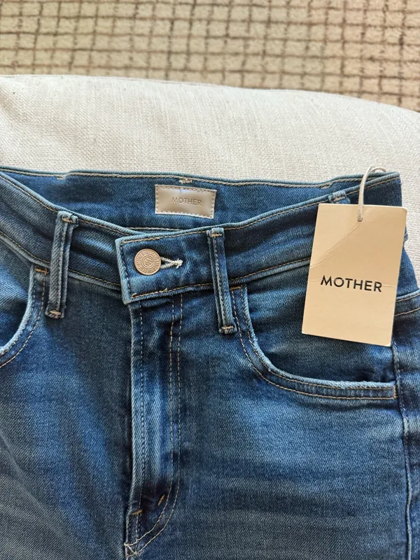 MOTHER Denim Fray Jeans - Image 2