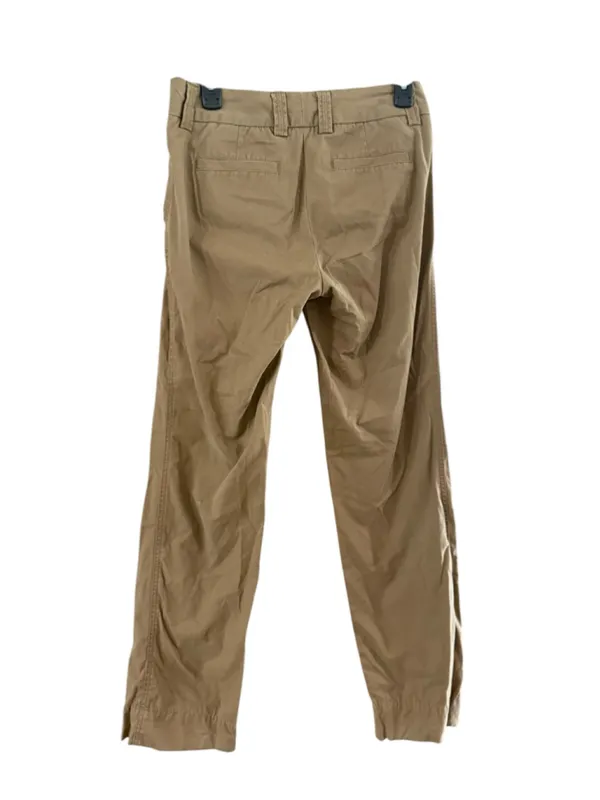 Women's J.Crew Classic Twill Chino Pants Size 2 Beige - Image 3