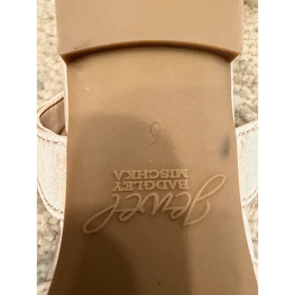 Jewel Badgley Mischka Champagne Camden Pointed Flat Dress Shoes Sz 6 NEW $99 - Image 6