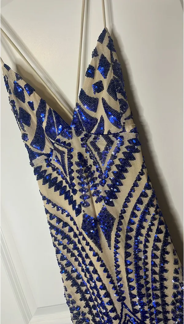 Main Strip Dress Sequin - Image 2