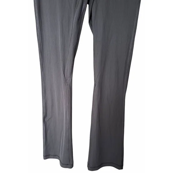 Lululemon Align Ribbed Mini Flared Pants *Extra Short  Espresso Women's Size 6 - Image 5
