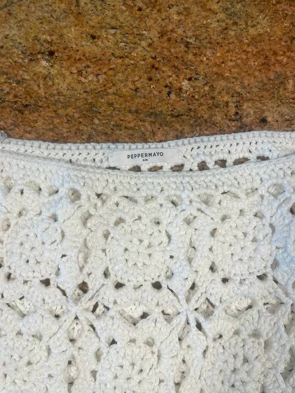 Peppermayo Crochet Maxi Skirt - Image 4